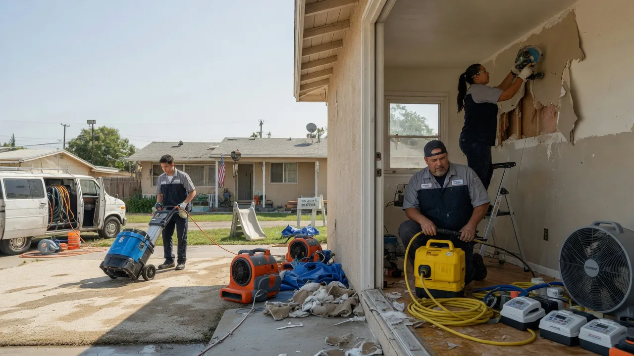 Water Damage Restoration in Blossom, TX near me